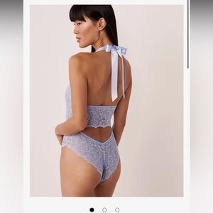 Lace teddysize medium